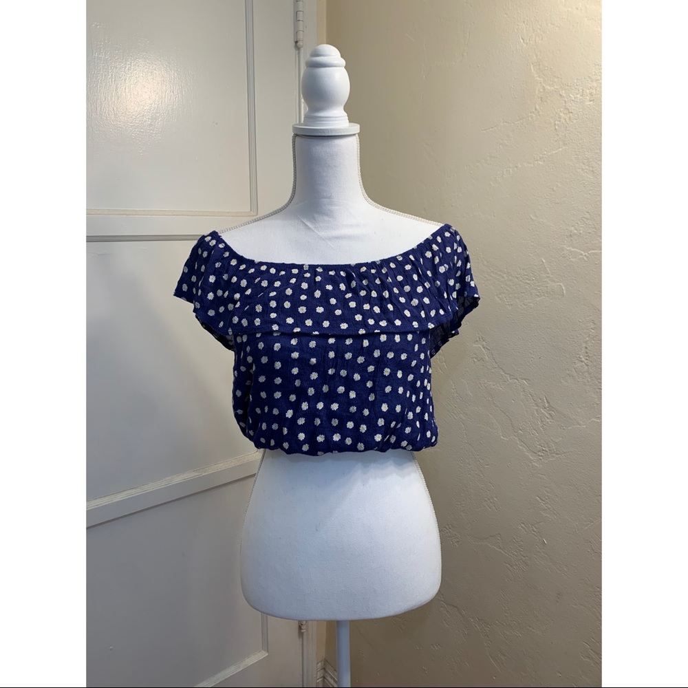 Off the shoulder blouse